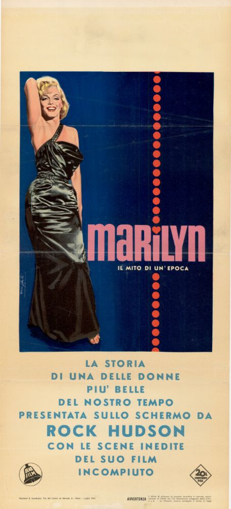 Affiche - MARILYN - 33x71cm