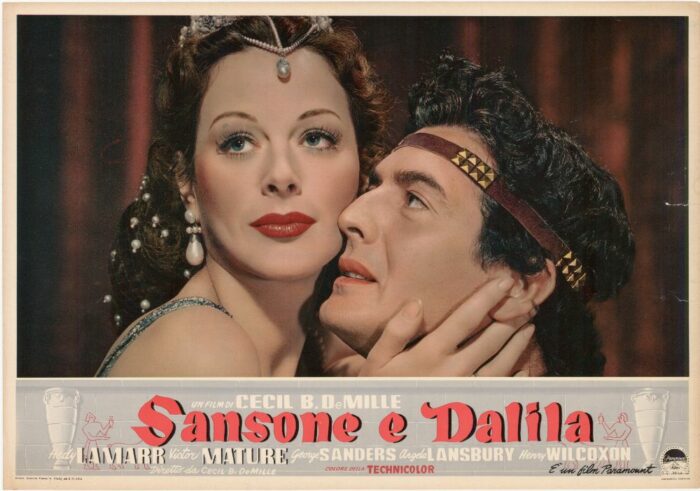Affiche - SAMSON ET DALILA - 30x50cm