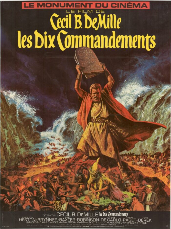 Affiche - DIX COMMANDEMENTS (les) - Ressortie 120x160cm