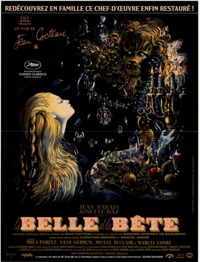 Affiche - BELLE ET LA BETE (la) - Ressortie 120x160cm
