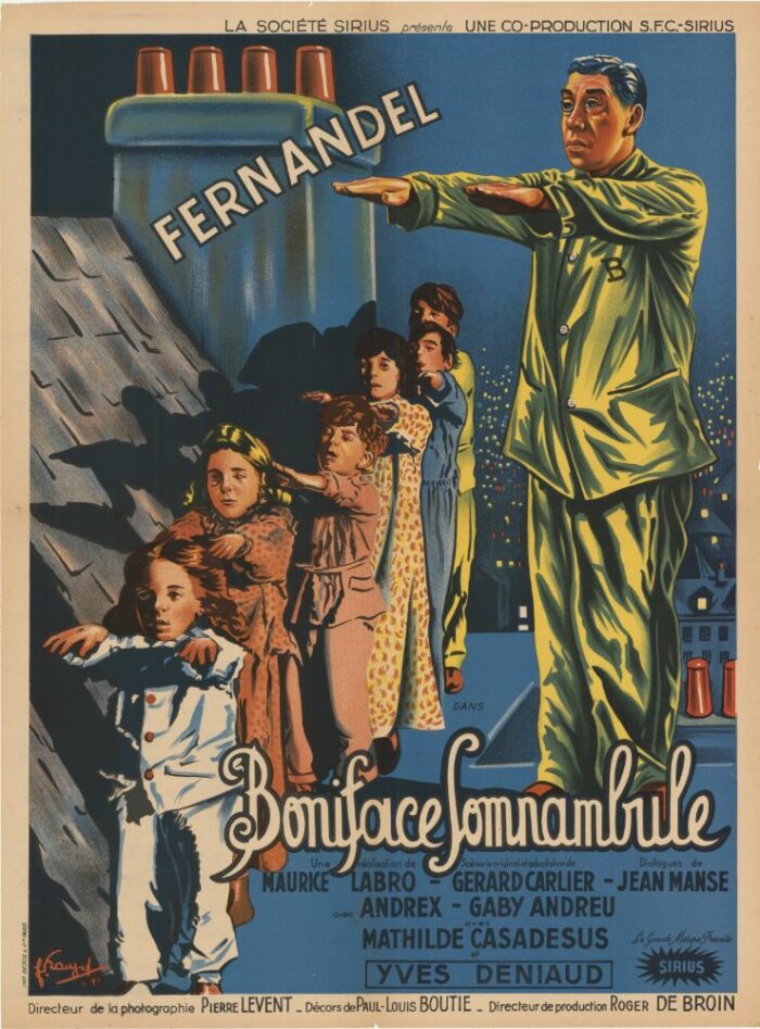 Affiche - BONIFACE SOMNAMBULE - 60x80cm