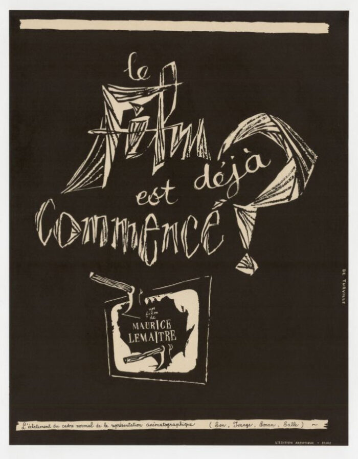 Affiche - FILM EST DEJA COMMENCE (le) ? - 50x70cm
