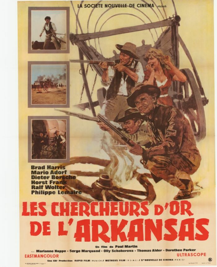 Affiche - CHERCHEURS D'OR DE L'ARKANSAS (les) - 120x160cm