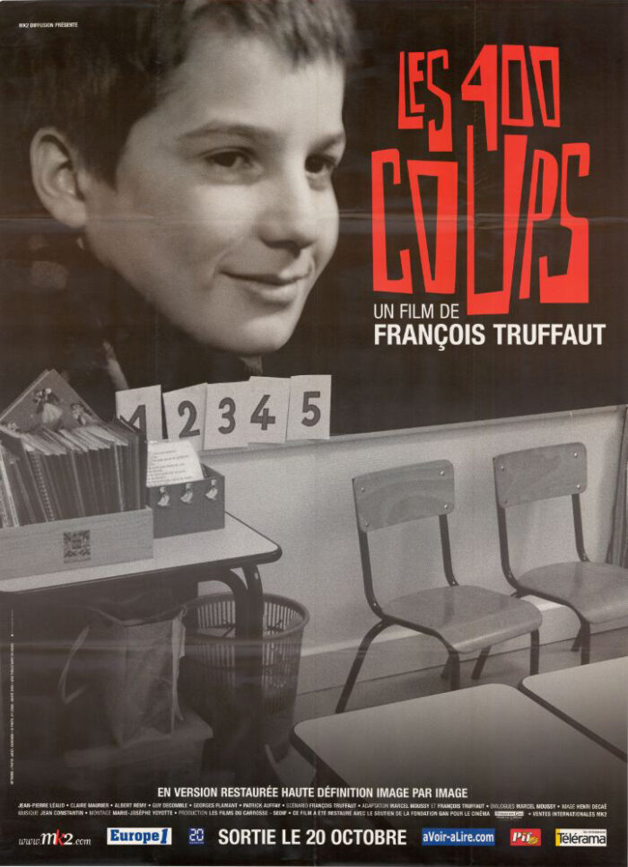 Affiche - QUATRE CENTS COUPS (les) - Ressortie 120x160cm
