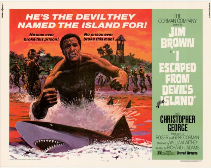 Affiche - EVADE DE L'ILE DU DIABLE (L') - 56x71cm