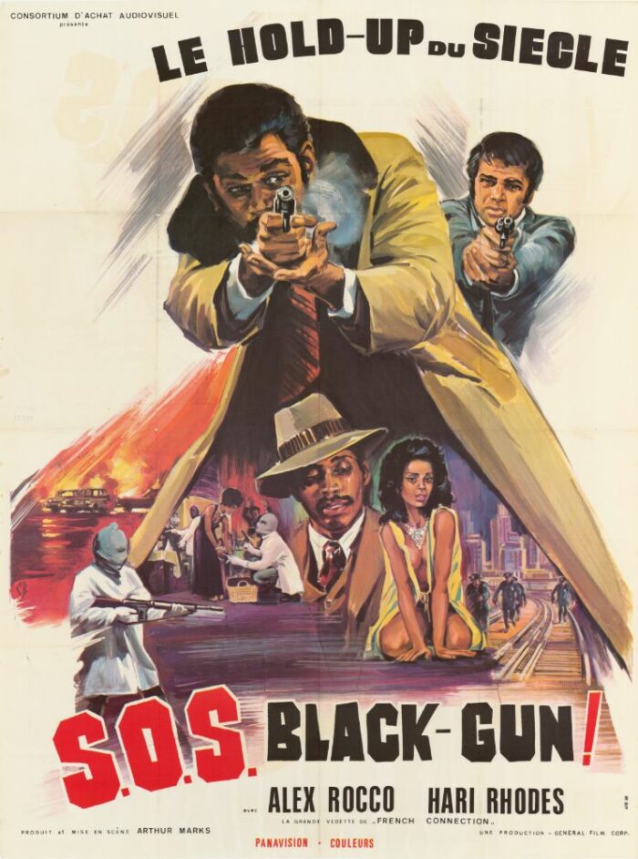 Affiche - S.O.S BLACK GUN - 120x160cm