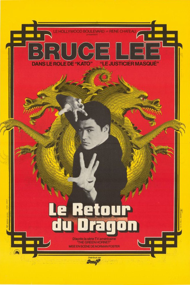 Affiche Bruce Lee - RETOUR DU DRAGON (le) - 40x55cm
