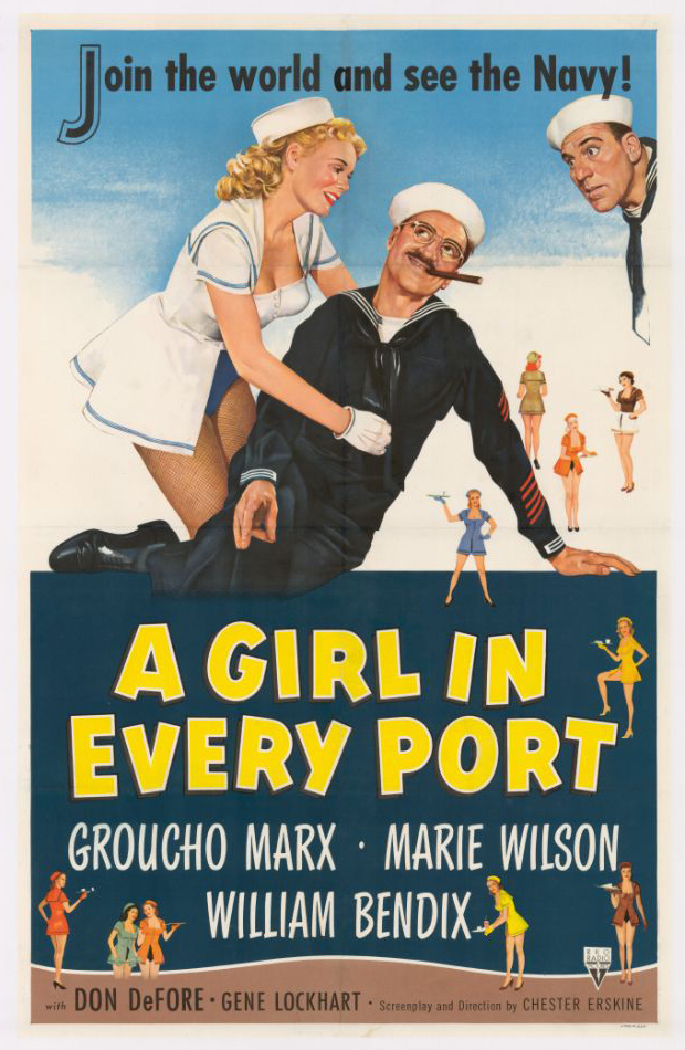 Affiche - GIRL IN EVERY PORT (a) - 70x105cm