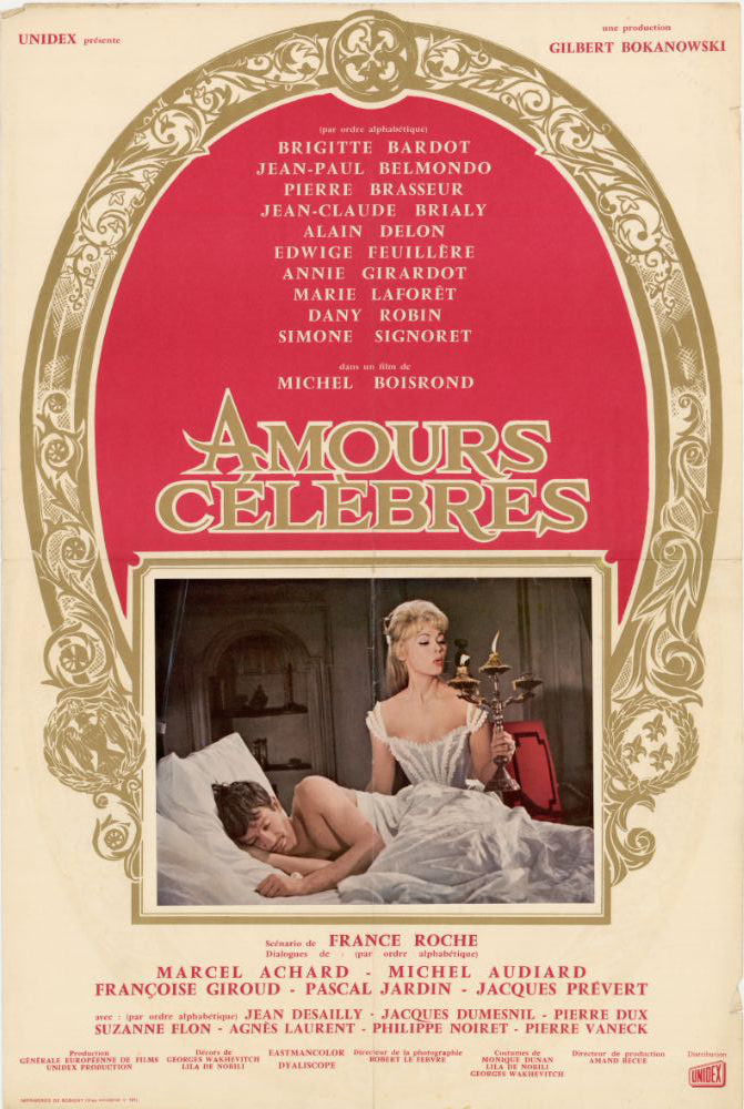 Affiche - AMOURS CELEBRES - 40x55cm G