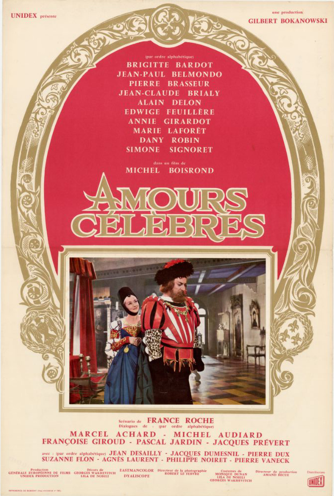 Affiche - AMOURS CELEBRES - 40x55cm E