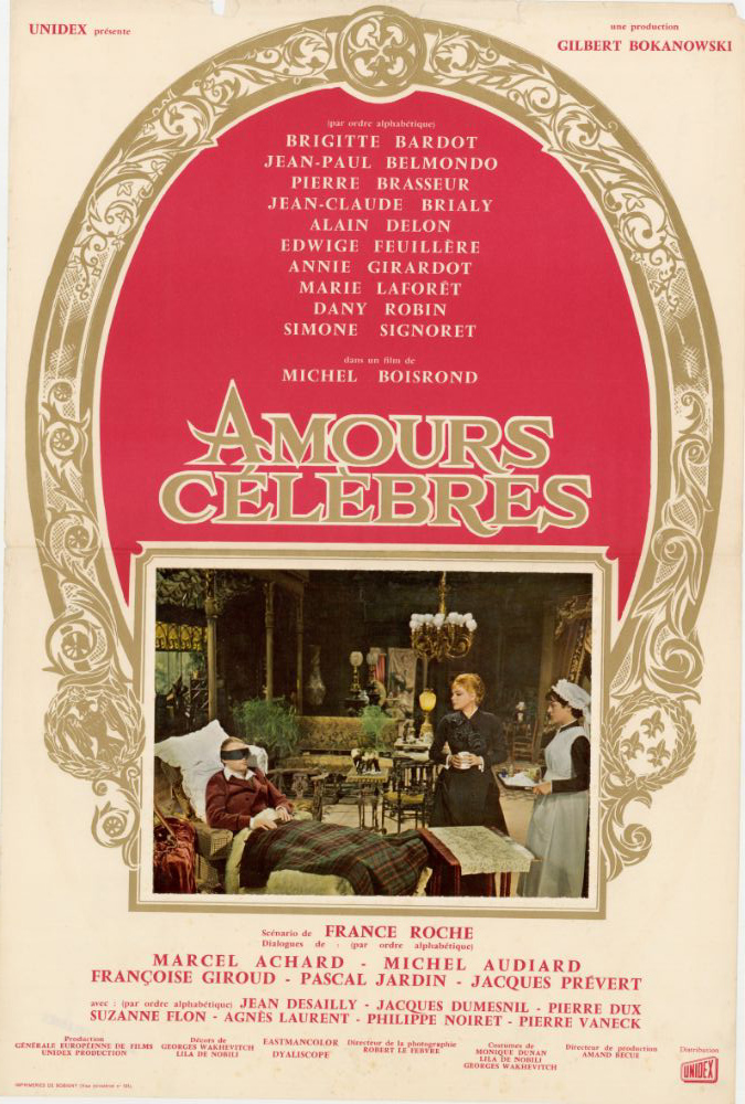 Affiche - AMOURS CELEBRES - 40x55cm D