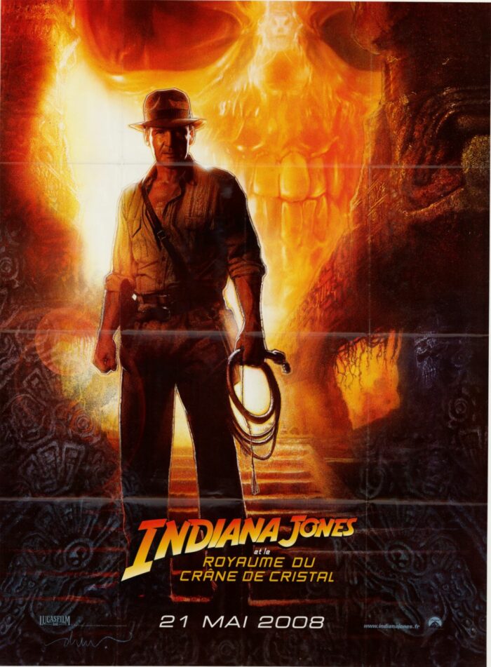 Affiche - INDIANA JONES ET LE ROYAUME DE CRISTAL - 40x55cm