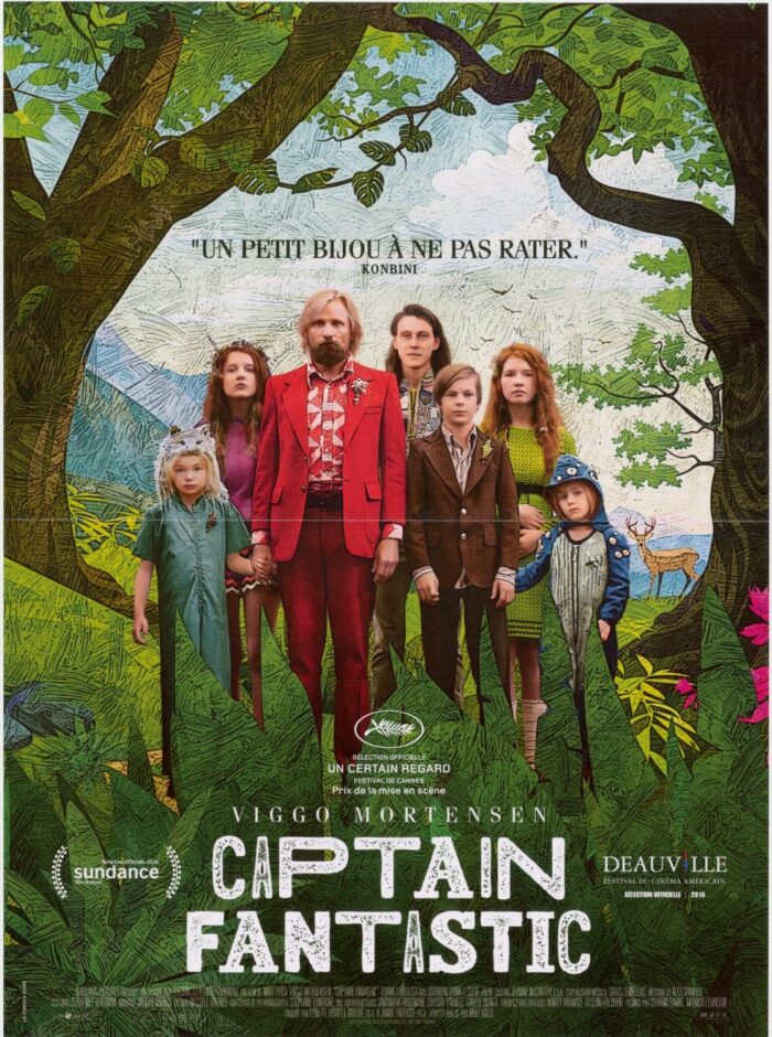 Affiche - CAPTAIN FANTASTIC - 40x55cm