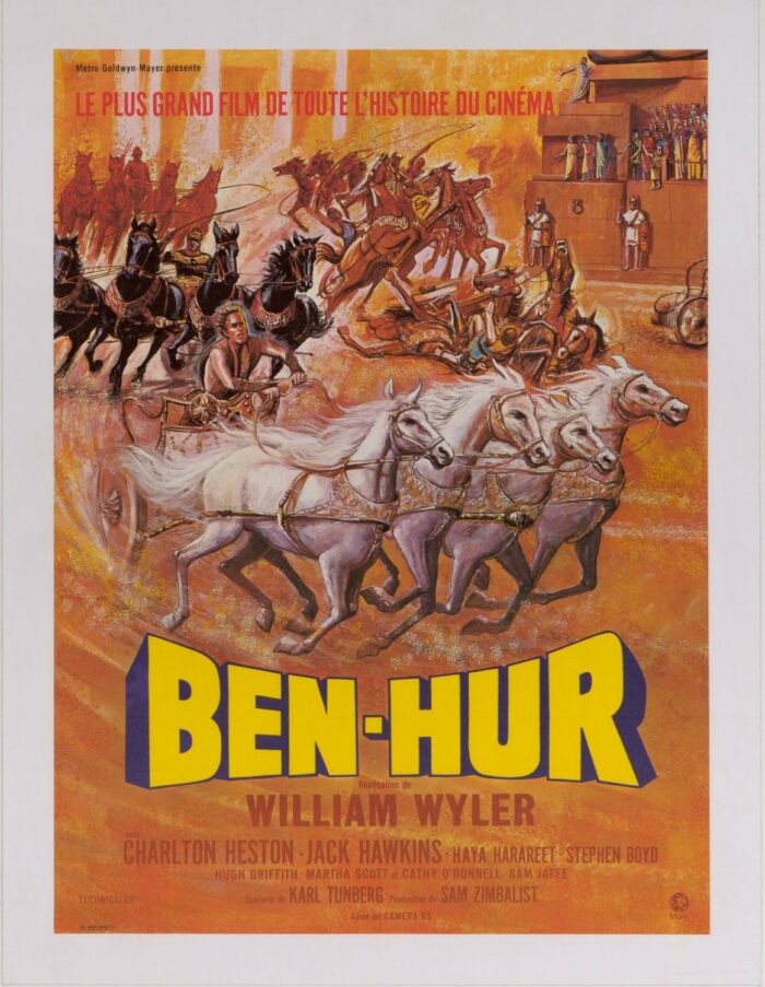 Affiche - BEN HUR - Ressortie 40x55cm