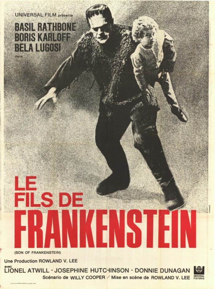 Affiche - FILS DE FRANKENSTEIN (le) - Ressortie 120x160cm