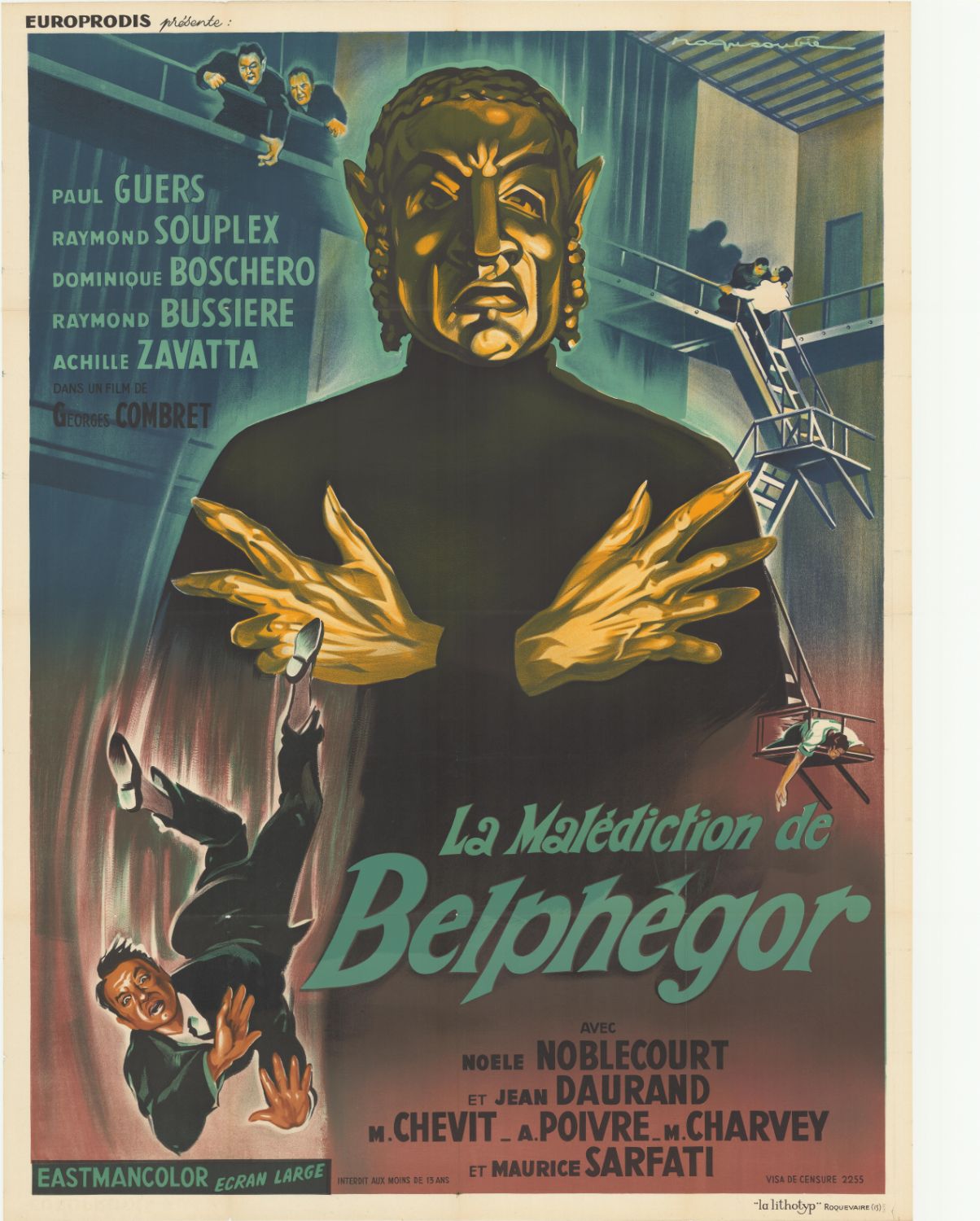 Affiche - MALEDICTION DE BELPHEGOR (la) - 120x160cm