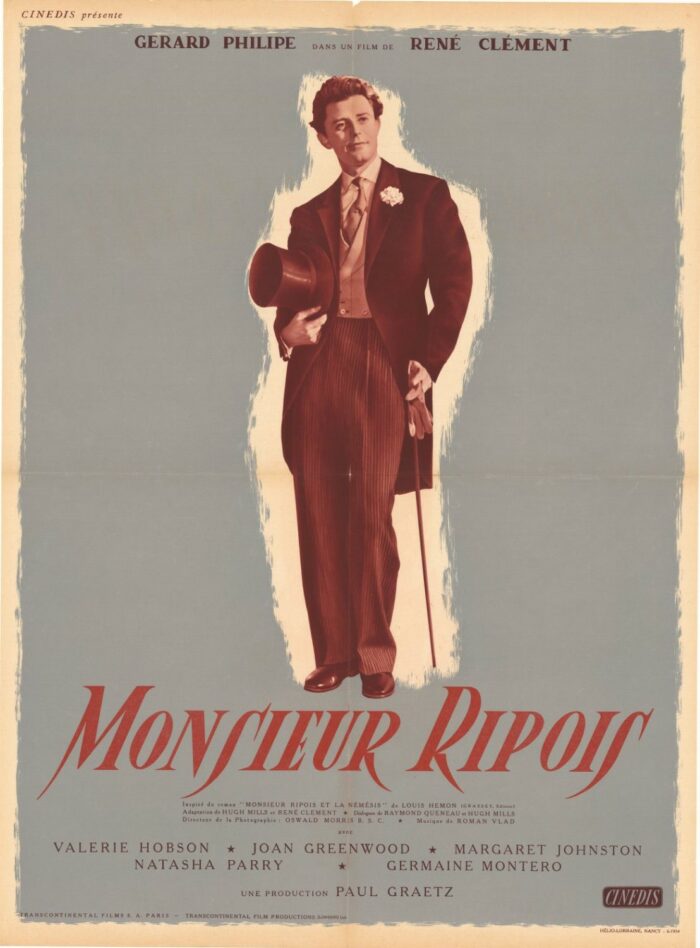 Affiche - MONSIEUR RIPOIS - 60x80cm B