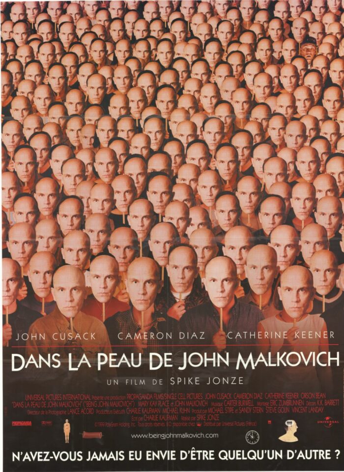 Affiche - DANS LA PEAU DE JOHN MALKOVICH - 120x160cm