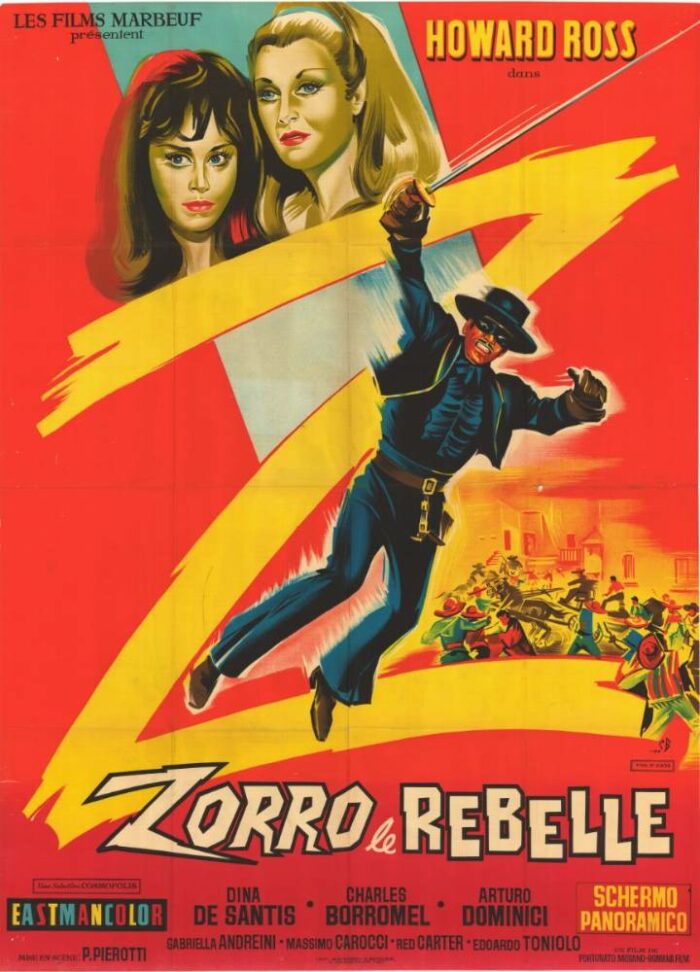 Affiche - ZORRO LE REBELLE - 120x160cm