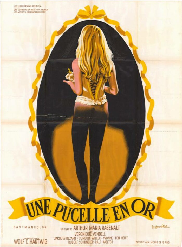 Affiche - UNE PUCELLE EN OR - 120x160cm