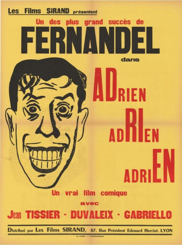 Affiche - ADRIEN - Ressortie 60x80cm