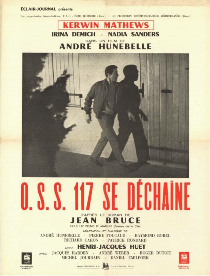 Affiche - O.S.S. 117 SE DECHAINE - Ressortie 50x70cm