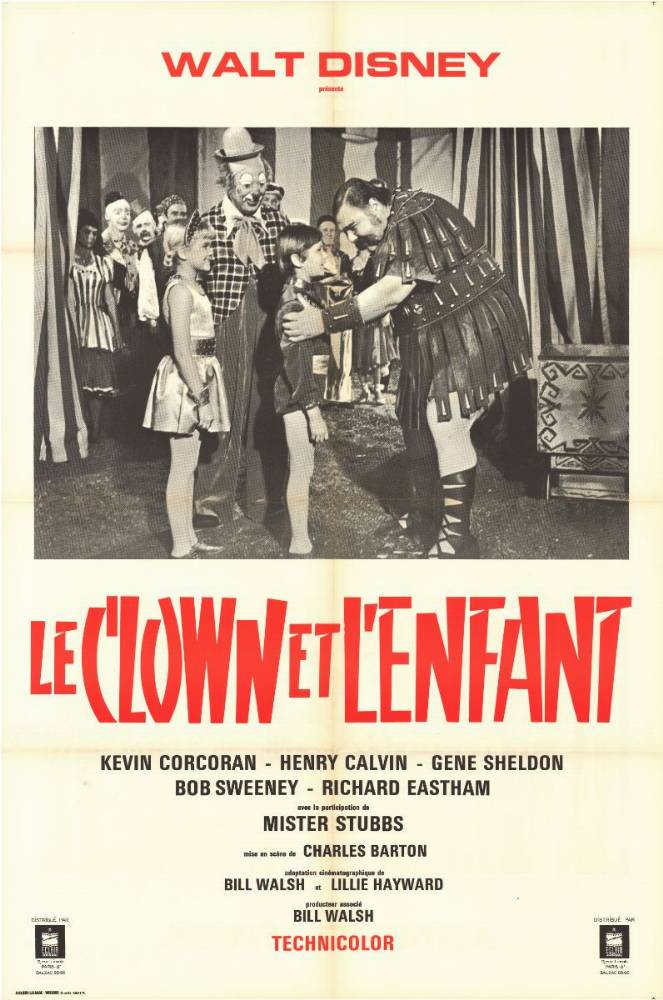 Affiche - CLOWN ET L'ENFANT (le) - Ressortie 80x120cm