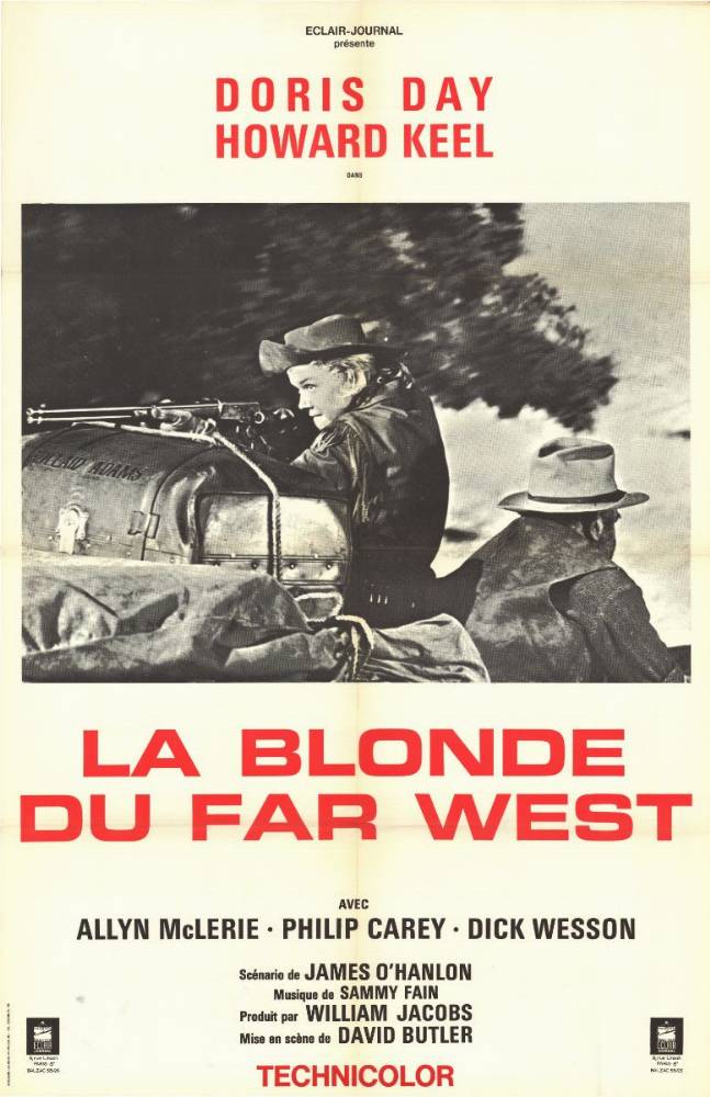 Affiche - BLONDE DU FAR-WEST (la) - Ressortie 80x120cm