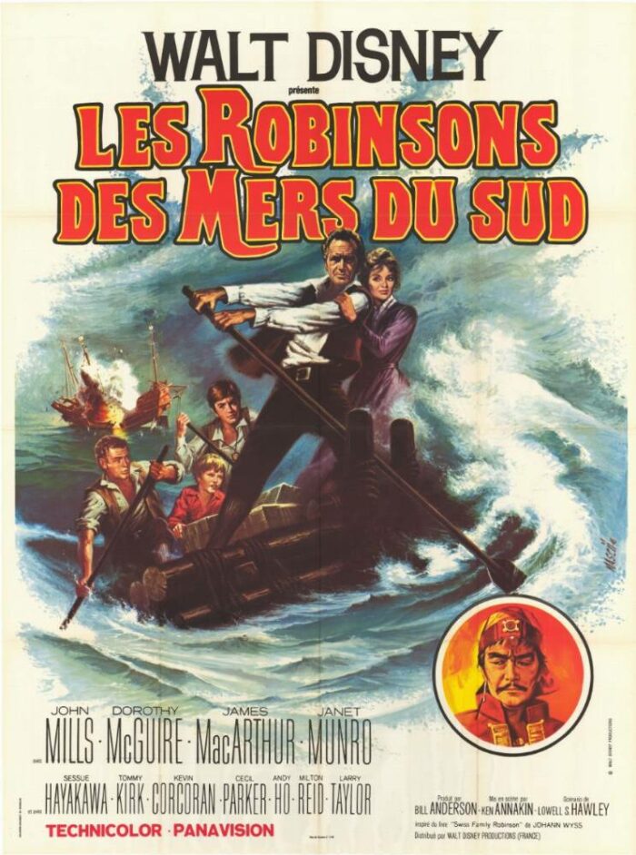 Affiche - ROBINSONS DES MERS DU SUD (les) - 120x160cm