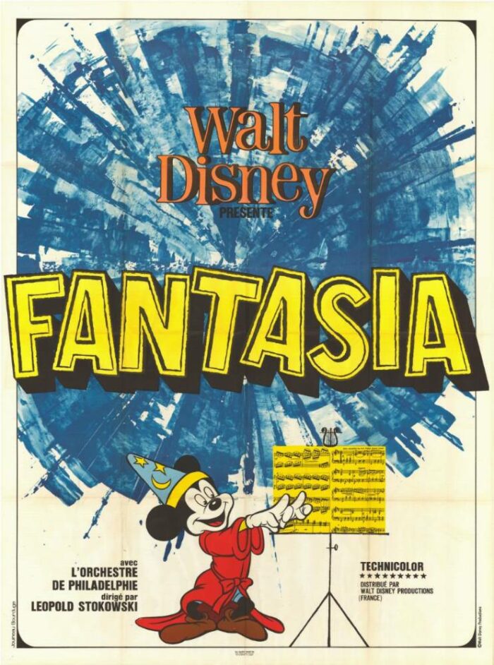 Affiche - FANTASIA - Ressortie 120x160cm B