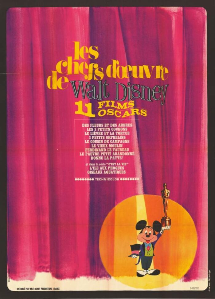 Affiche - CHEFS D'OEUVRE DE WALT DISNEY (les) - 120x160cm