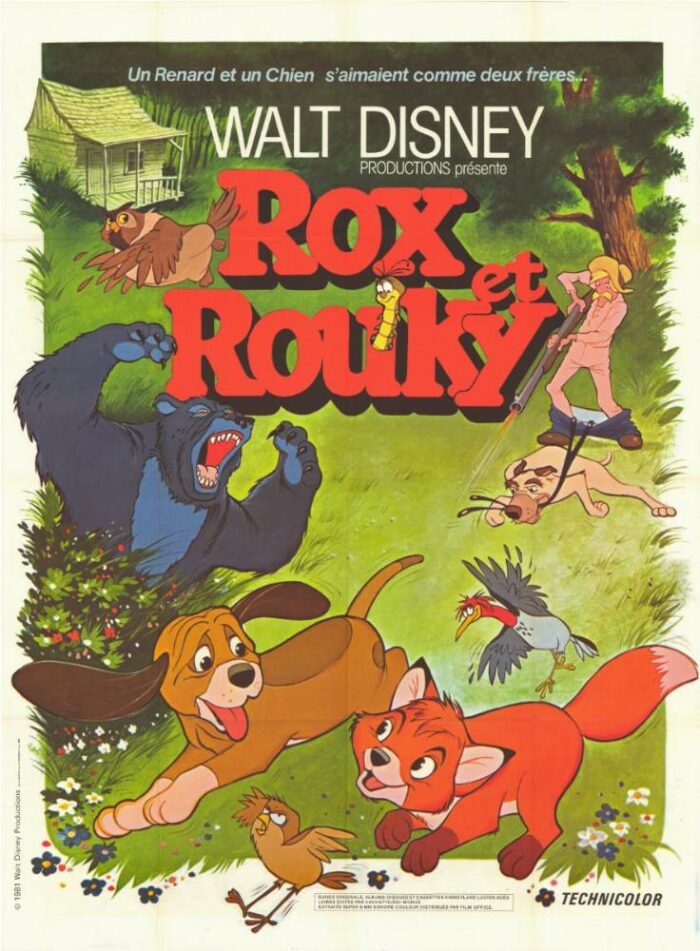 Affiche - ROX ET ROUKY - Ressortie 60x80cm