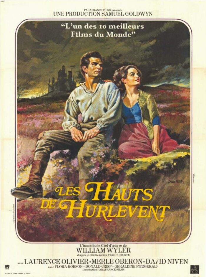 Affiche - HAUTS DE HURLEVENT (les) - Ressortie 120x160cm
