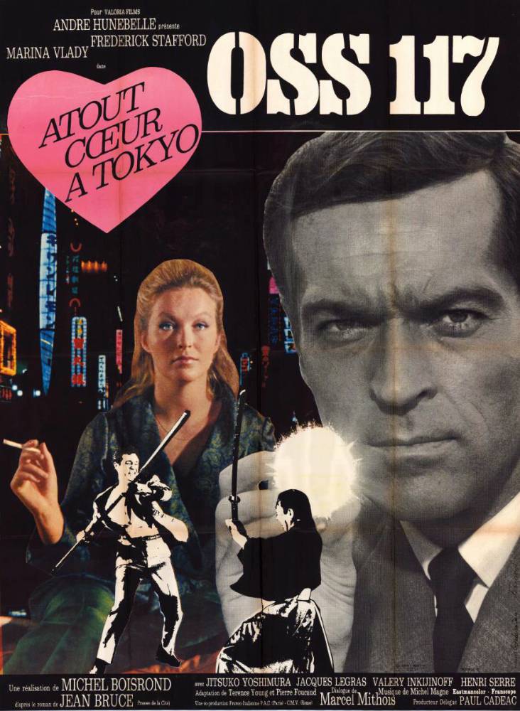 Affiche - ATOUT COEUR A TOKYO POUR OSS 117 - 120x160cm