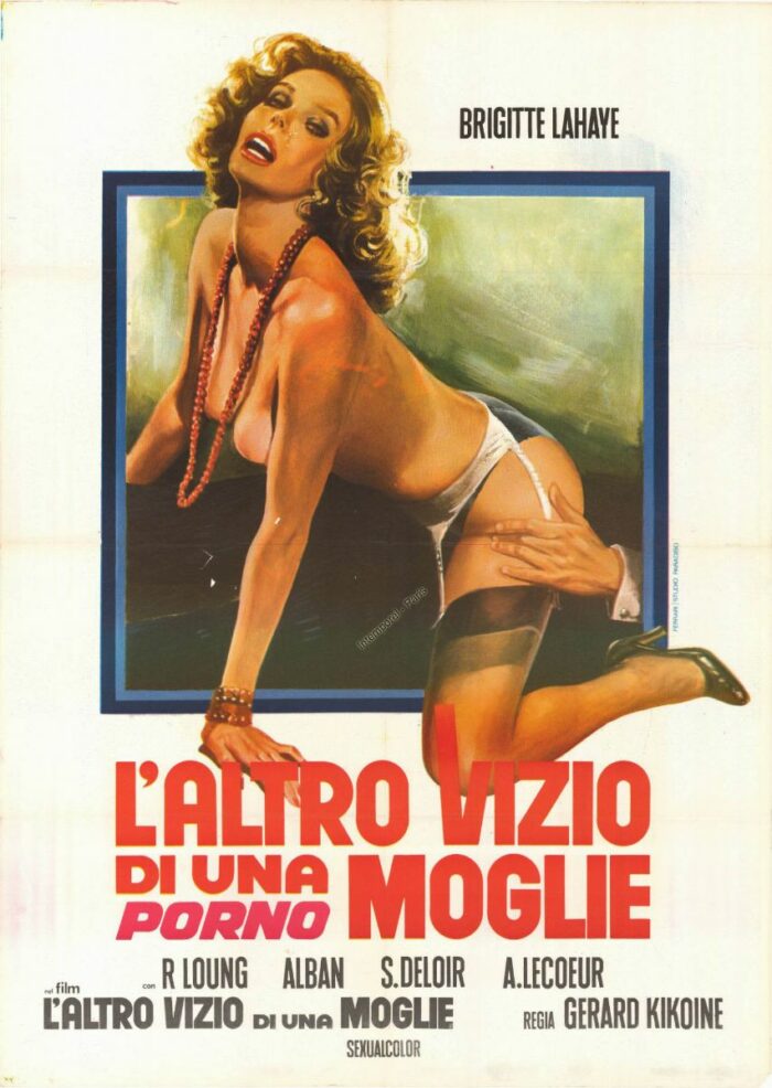Affiche - ALTRO VIZIO DI UNA PORNO MOGLIE (l') - 100x140cm