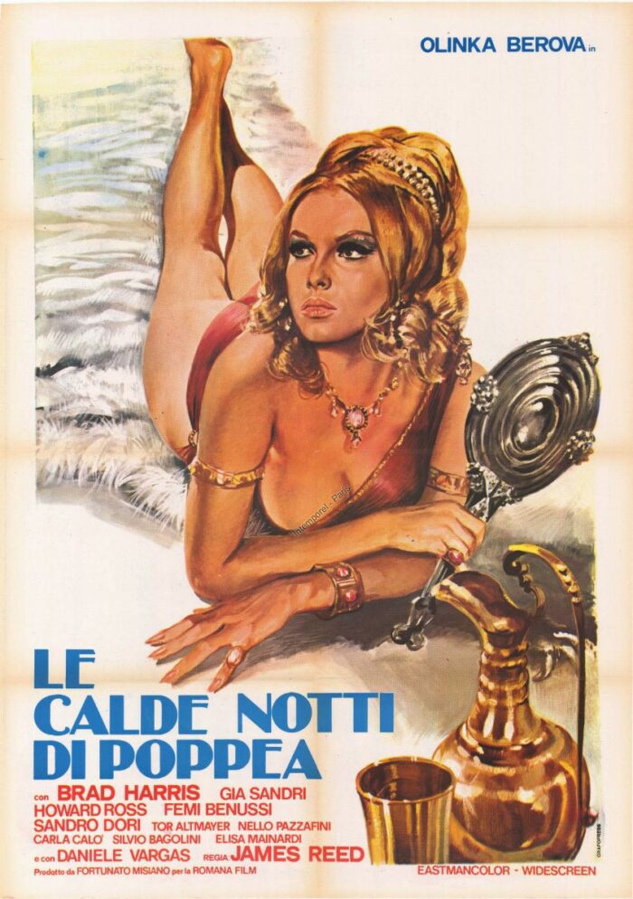 Affiche - NUITS EROTIQUES DE POPPEE (les) - 100x140cm