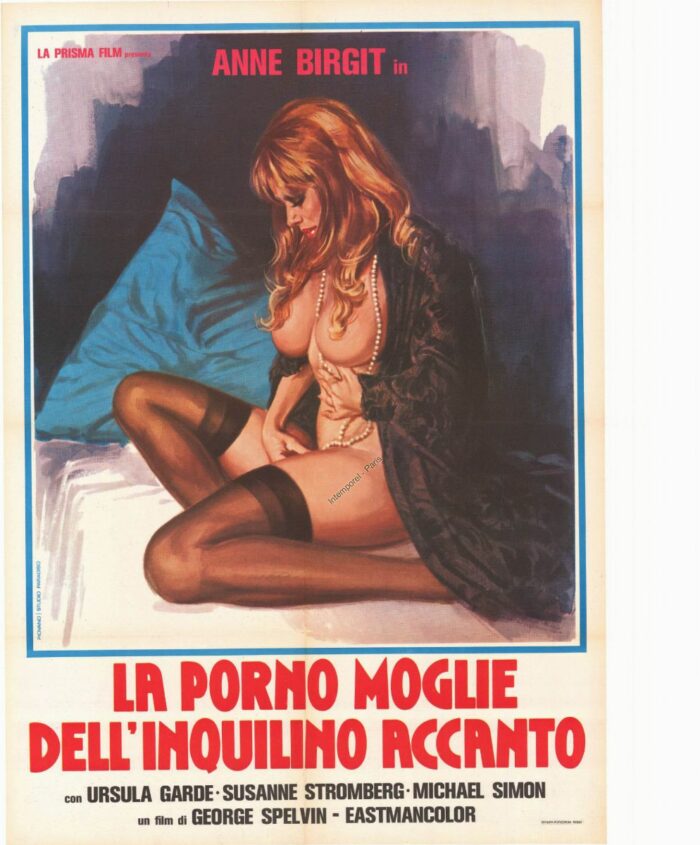 Affiche - PORNO MOGLIE DELL'INQUILINO ACCANTO (la) - 100x140cm