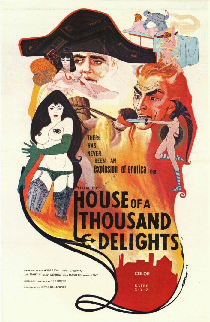 Affiche - HOUSE OF A THOUSAND DELIGHTS - 70x105cm