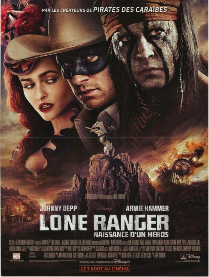 Affiche - LONE RANGER, NAISSANCE D'UN HEROS - 40x55cm