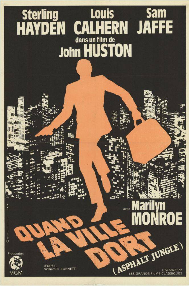 Affiche - QUAND LA VILLE DORT - Ressortie 60x80cm