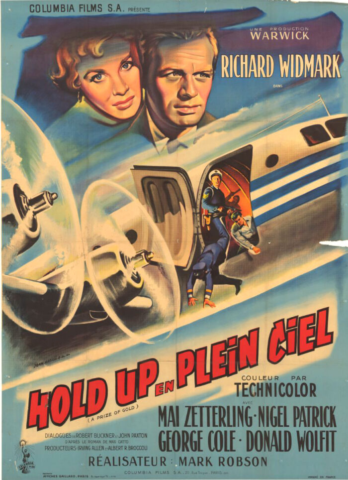Affiche - HOLD-UP EN PLEIN CIEL - 120x160cm