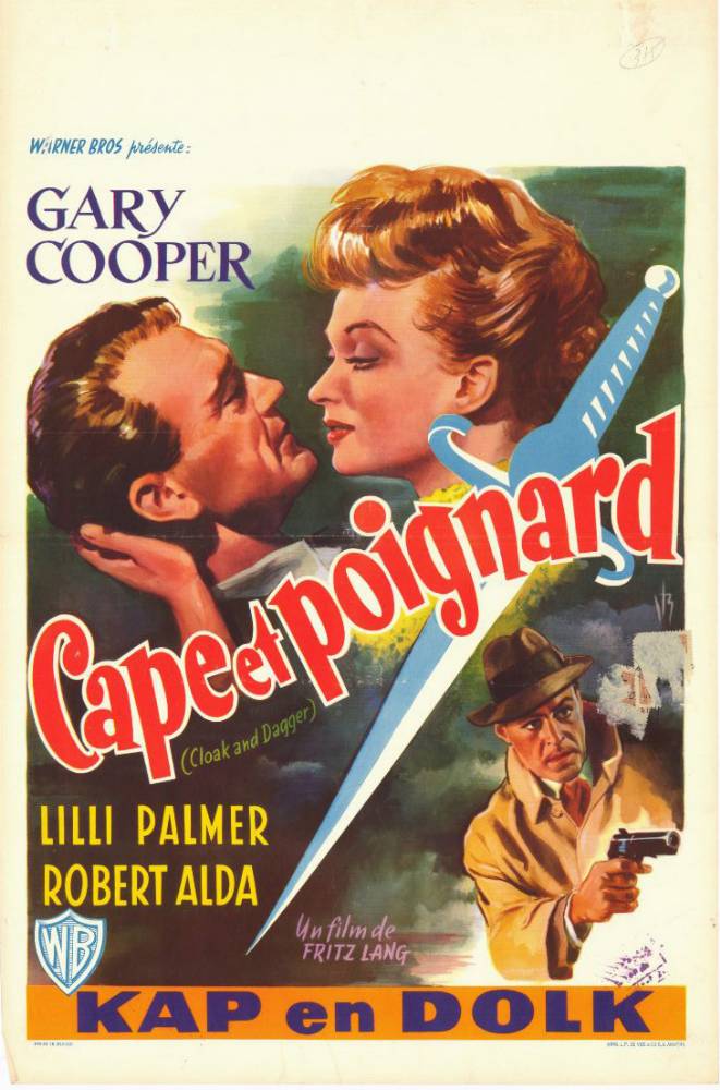 Affiche - CAPE ET POIGNARD - 36x43cm
