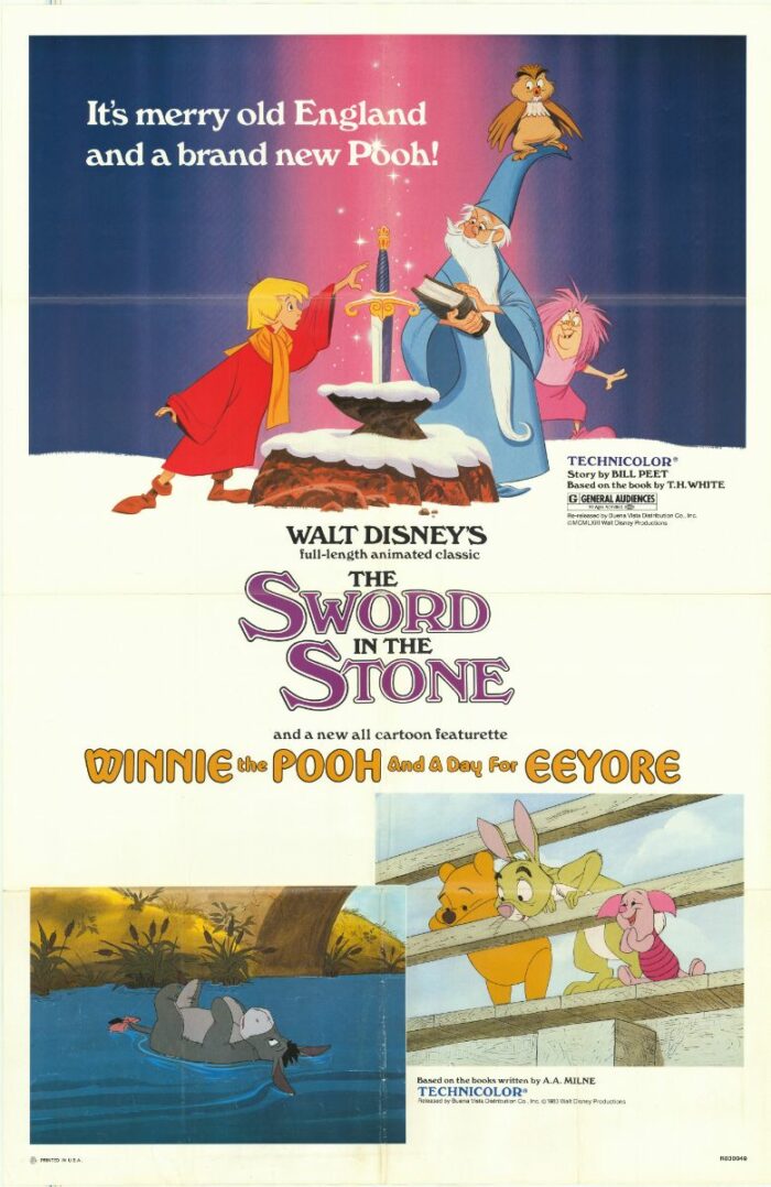 Affiche - MERLIN L'ENCHANTEUR - Ressortie 70x105cm B