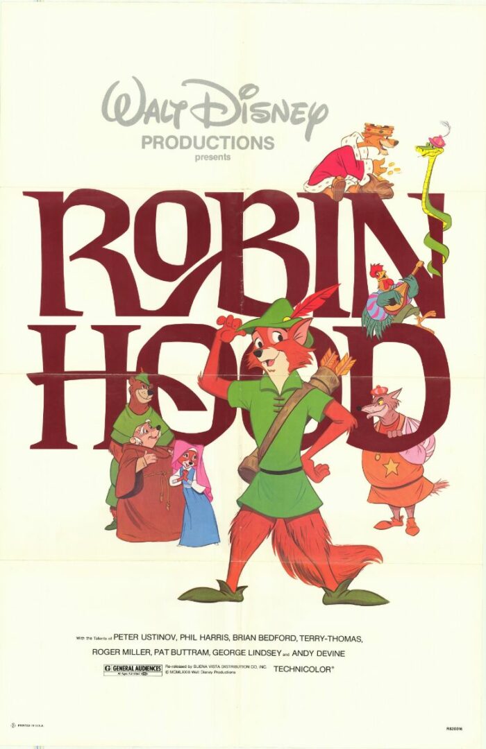 Affiche - ROBIN DES BOIS - Ressortie 70x105cm