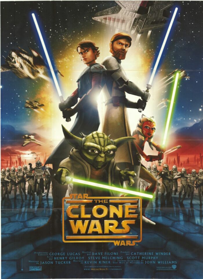 Affiche - STAR WARS : THE CLONE WARS - 120x160cm