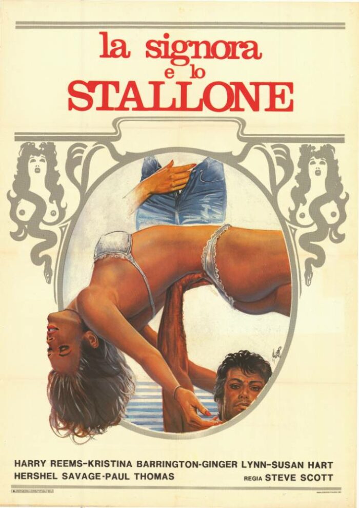 Affiche - SIGNORA E LO STALLONE (la) - 100x140cm