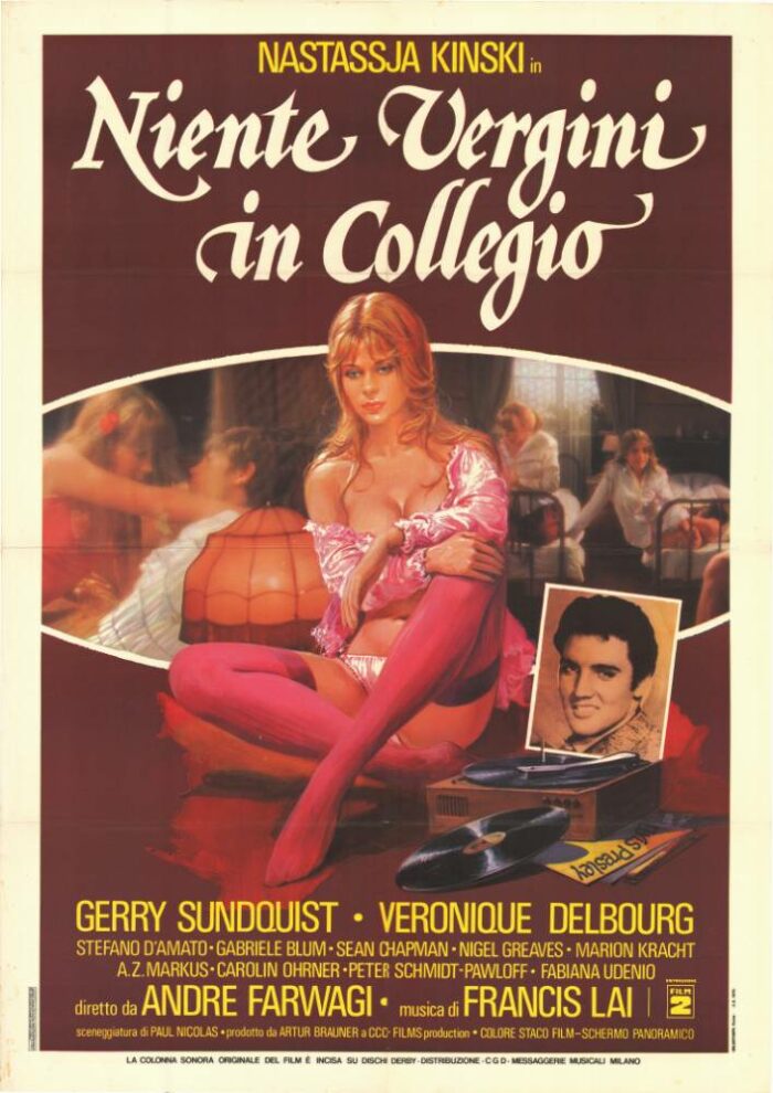 Affiche - NIENTE VERGINI IN COLLEGIO - 100x140cm