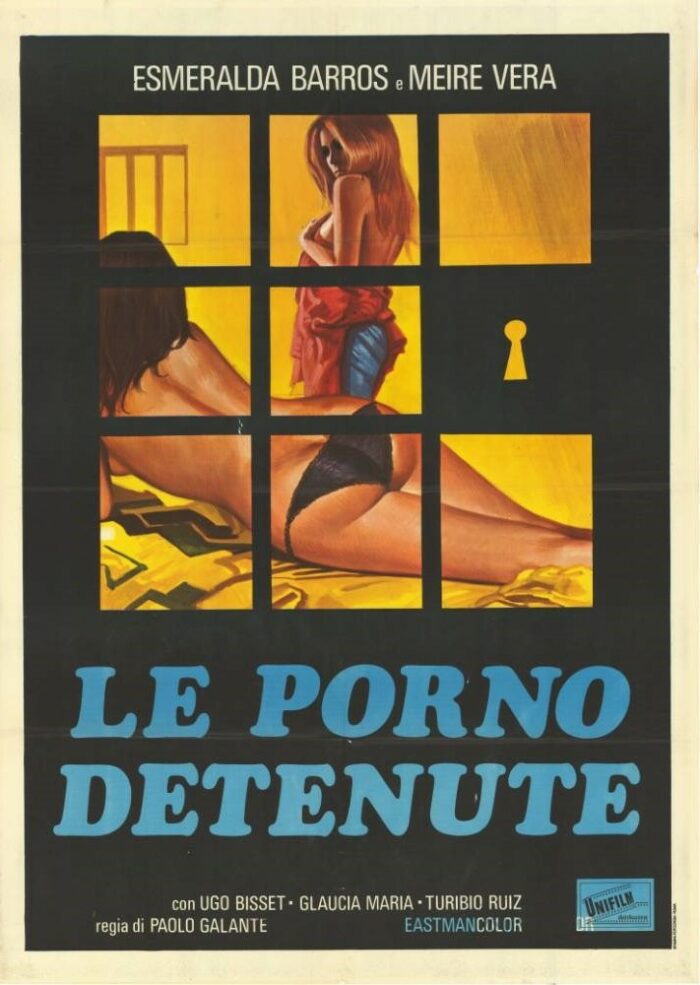 Affiche - PORNO DETENUTE (la) - 100x140cm