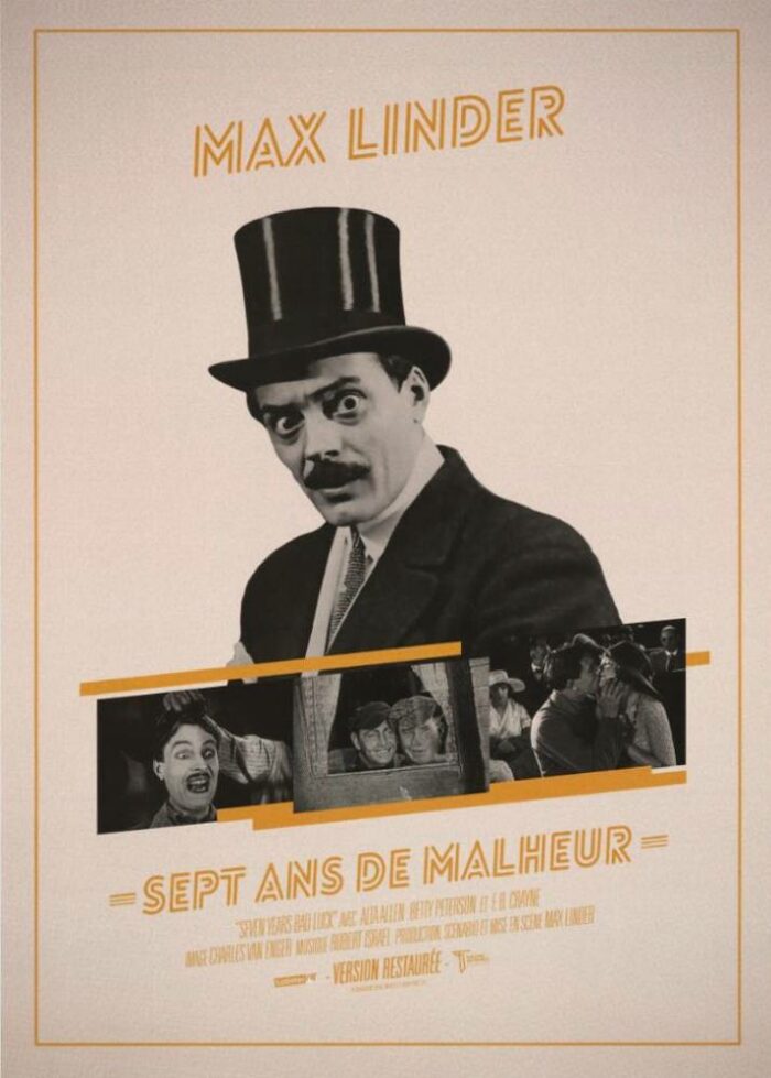 Affiche - SEPT ANS DE MALHEUR - Ressortie 40x55cm