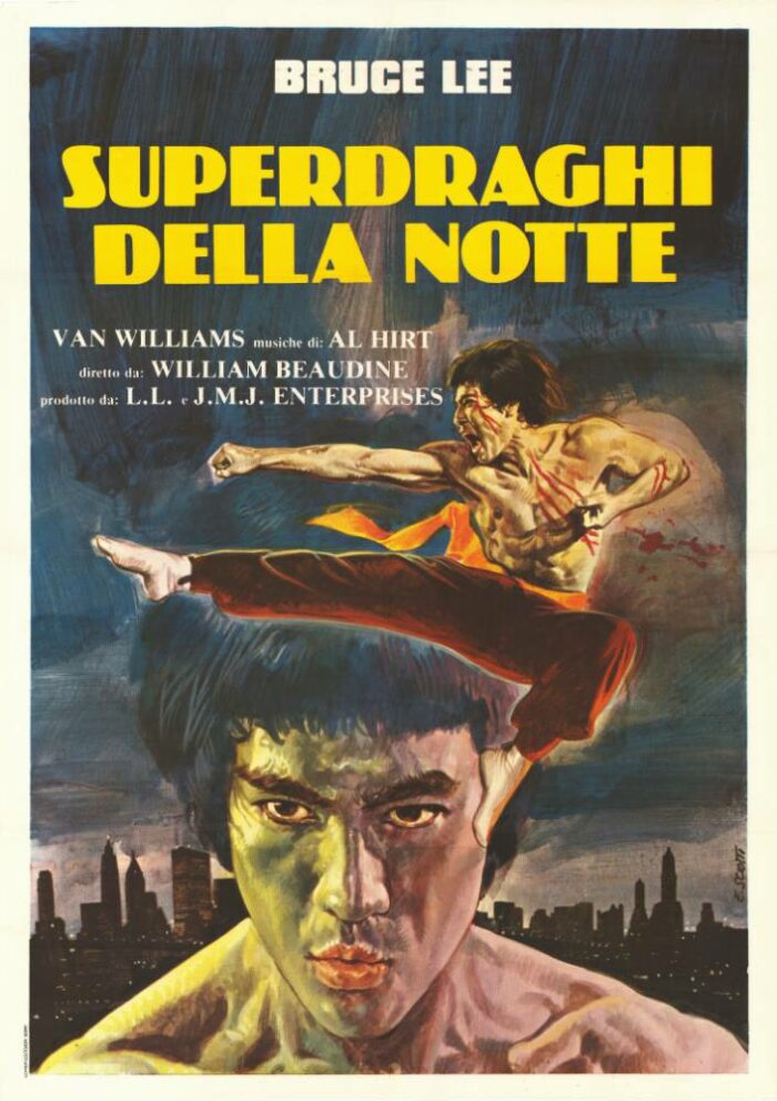 Affiche Bruce Lee - REVANCHE DU DRAGON (la) - 100x140cm
